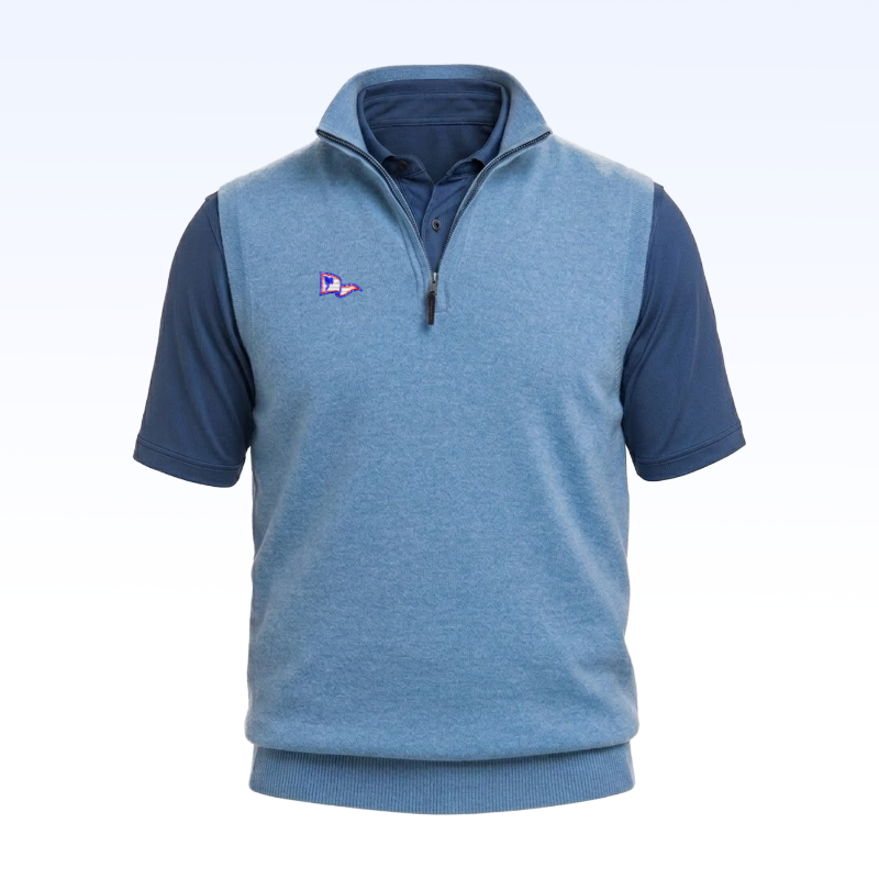 FAIRWAY & GREENE BARUFFA MERINO 1/4 ZIP WINDVEST