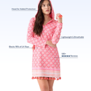 CABANA LIFE HOODED COVER UP