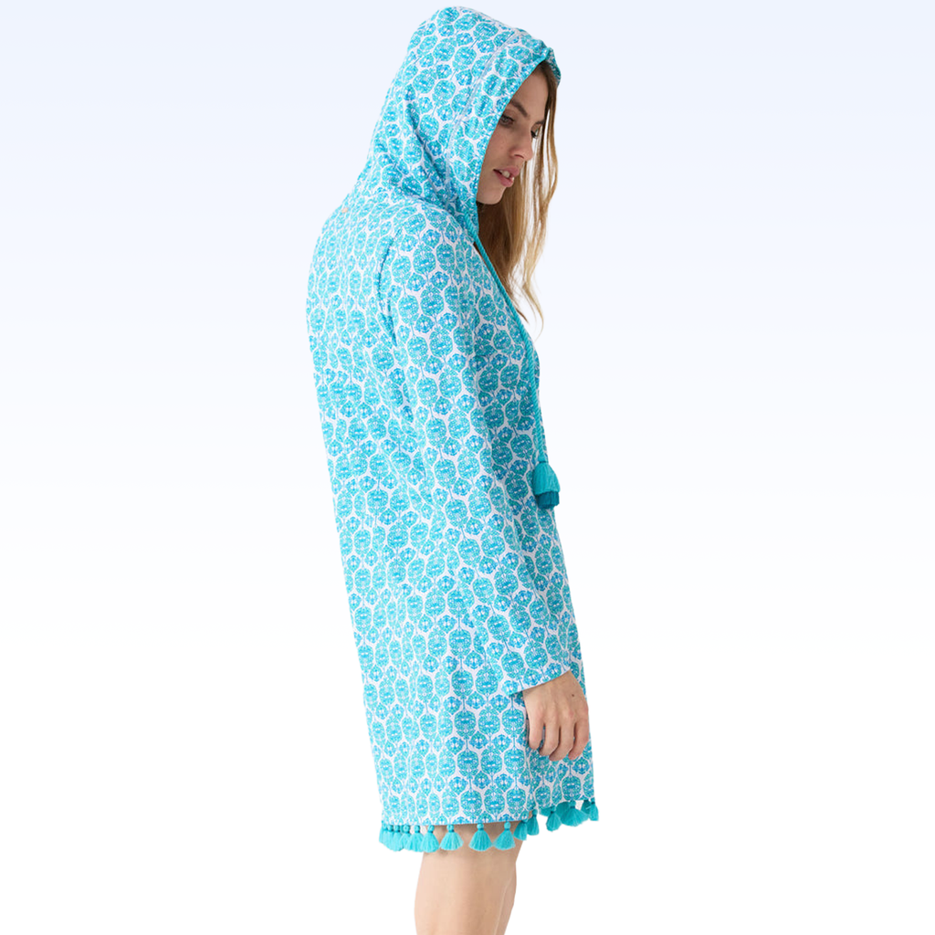 CABANA LIFE HOODED COVER UP